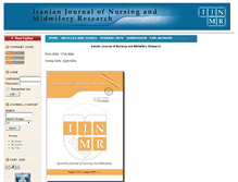 Tablet Screenshot of ijnmr.mui.ac.ir